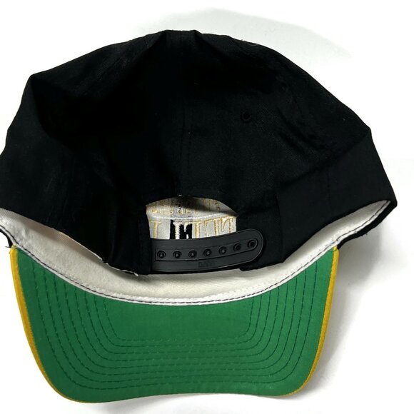 Vintage 90s Pittsburgh Steelers Snapback Hat Annco NFL Black Adjustable Cap - Picture 9 of 10